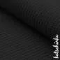 Preview: Big Knit Baumwolle Grobstrickstoff schwarz 501 Grobstrick Strickstoff Meterware