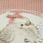 Preview: 4er Set Schleifchen schmal rose