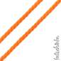 Preview: Gedrehte #Kordel rund 10 mm orange