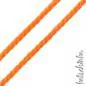 Preview: Gedrehte #Kordel rund 10 mm orange