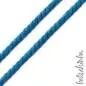 Preview: Gedrehte #Kordel rund 10 mm aqua