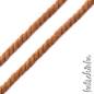Preview: Mega Gedrehte #Kordel rund 12 mm rost karamell