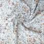 Preview: Musselin Weinlese Blumenmuster 4675 | 100% Baumwolle | Musselinstoff | Double Gauze | Musselintuch