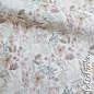 Preview: Musselin Waldpflanzen beige 4671 | 100% Baumwolle | Musselinstoff | Double Gauze | Musselintuch