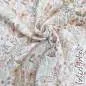 Preview: Musselin Waldpflanzen beige 4671 | 100% Baumwolle | Musselinstoff | Double Gauze | Musselintuch