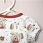 Preview: Musselin Erdbeerigel | 100% Baumwolle | Musselinstoff | Double Gauze | Musselintuch
