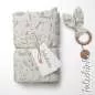 Preview: Musselin Waldtiere | 100% Baumwolle | Musselinstoff | Double Gauze | Musselintuch