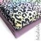 Preview: Ribjersey Leo Rainbow 0044 Rippjersey schmale Rippen
