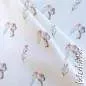 Preview: Ribjersey Maus mit Blume 7114 schmale Rippen