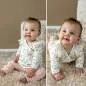 Preview: Ribjersey Blumen & Schmetterlinge 21746 schmale Rippen