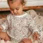 Preview: Ribjersey zarte Blumen 1726 schmale Rippen