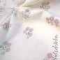 Preview: Ribjersey Flieder Sonnenblumen 7162 schmale Rippen