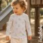 Preview: Ribjersey Smiley dunkelbeige 1015 schmale Rippen
