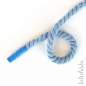 Preview: #Kordelabschluss blau