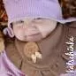 Preview: 4er Set Schleifchen peach