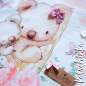 Preview: 4er Set Schleifchen pink