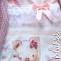 Preview: 4er Set Schleifchen pink