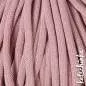 Preview: Strickschlauch blush Baumwollkordel 10mm für Hoodie