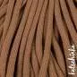 Preview: Strickschlauch caramel Baumwollkordel 10mm für Hoodie