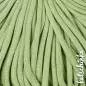 Preview: Strickschlauch matcha Baumwollkordel 10mm für Hoodie