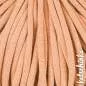 Preview: Strickschlauch peach-fuzz Baumwollkordel 10mm für Hoodie