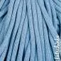 Preview: Strickschlauch perfectblue Baumwollkordel 10mm für Hoodie