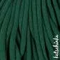 Preview: Strickschlauch pine-green Baumwollkordel 10mm für Hoodie