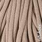Preview: Strickschlauch sand Baumwollkordel 10mm für Hoodie