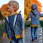 Preview: B-WARE 1x Panel Bio Sommersweat #RocketStar jeansblau