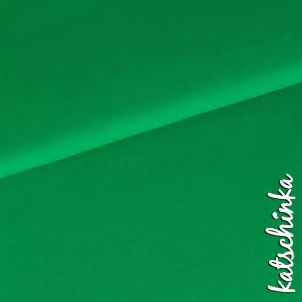 Bio Bündchenstoff blattgruen als elastische Schlauchware von Fabrilogy