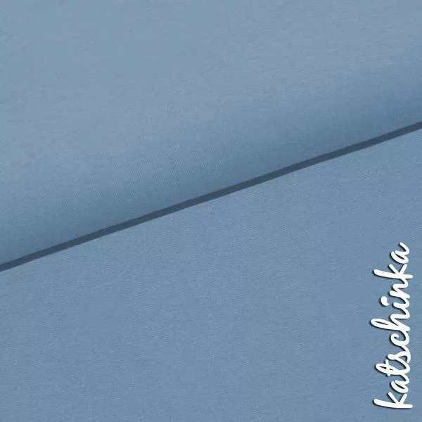 Bio Bündchenstoff denim als elastische Schlauchware von Fabrilogy