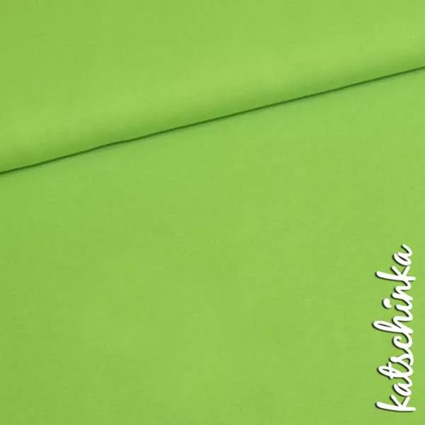 Bio Bündchenstoff froschgruen als elastische Schlauchware von Fabrilogy