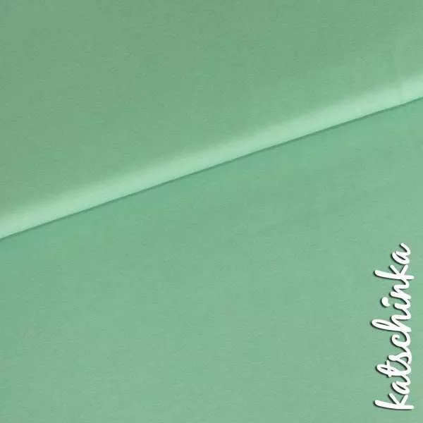 Bio Bündchenstoff pistazie als elastische Schlauchware von Fabrilogy