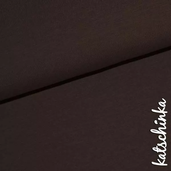 Bio Bündchenstoff trüffel als elastische Schlauchware von Fabrilogy