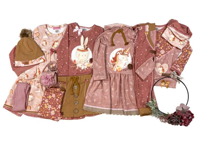 Bio Sommersweat #Boho Animals jeansoptik