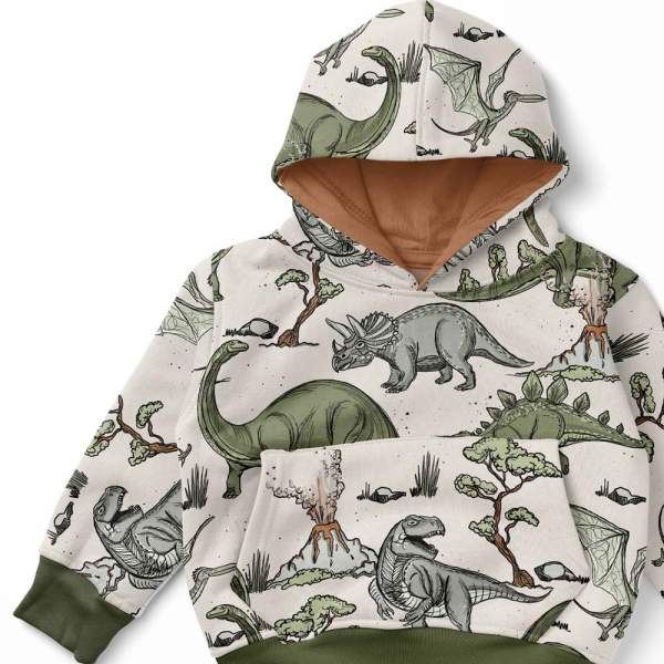 Bio Sommersweat - Dinoabenteuer sand