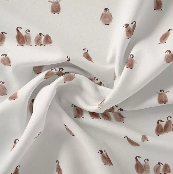 Kinderjersey Stoff mit Tiermotiv für Baby- und Kinderbekleidung