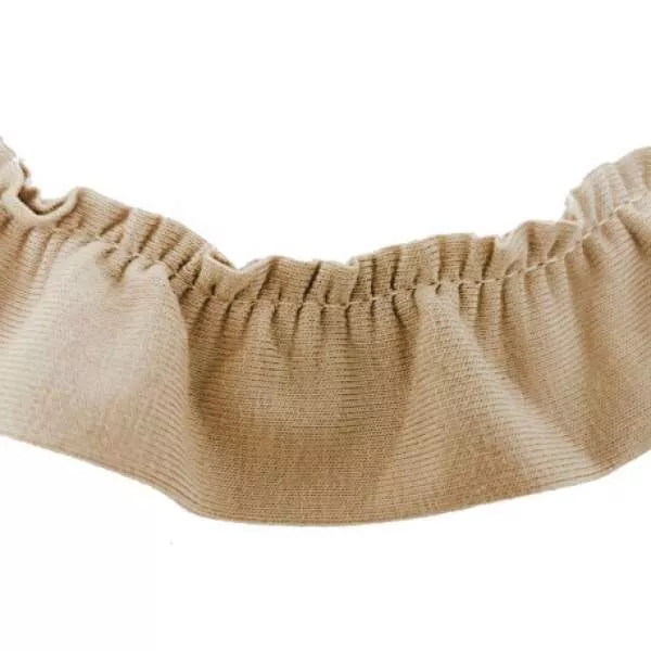 Jerseyrüschen beige 1370