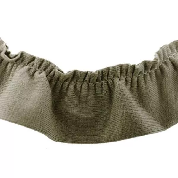 Jerseyrüschen olive 1453