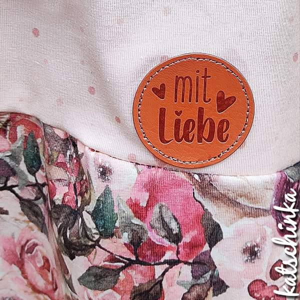 #Kunstleder Label - mit Liebe