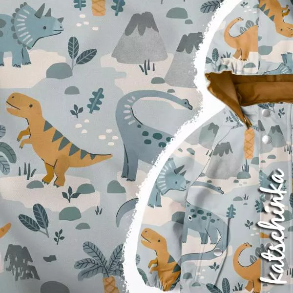 Softshell Stoff für Kinder, innen flauschig und außen wasserabweisend, ideal für Jacken und Matschhosen