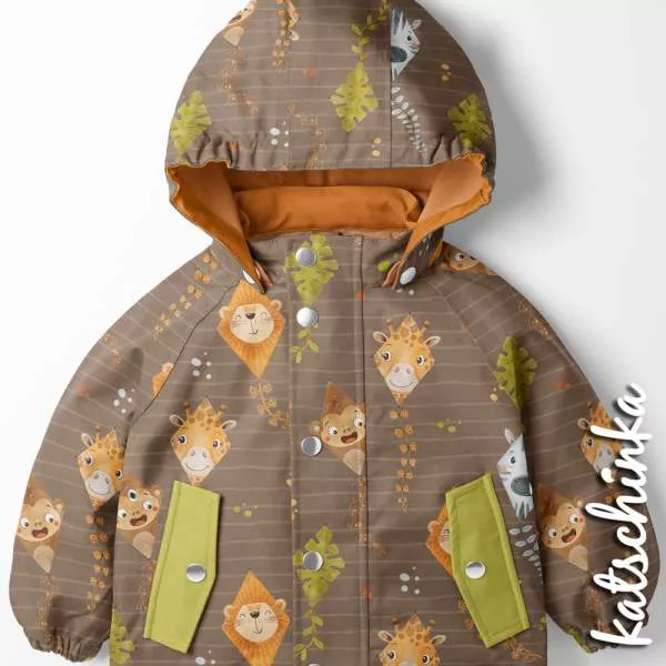 Kinder Softshell Stoff als Meterware – wasserabweisender Outdoorstoff mit flauschiger Innenseite