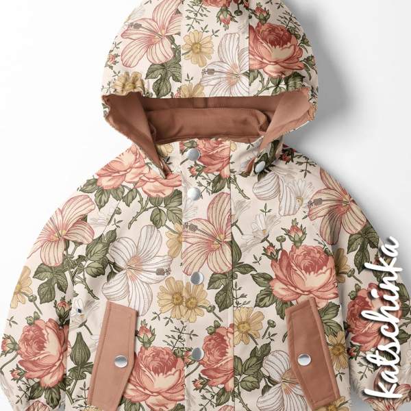 Kinder Softshell Stoff als Meterware – wasserabweisender Outdoorstoff mit flauschiger Innenseite