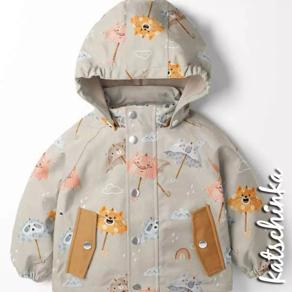Kinder Softshell Stoff als Meterware – wasserabweisender Outdoorstoff mit flauschiger Innenseite