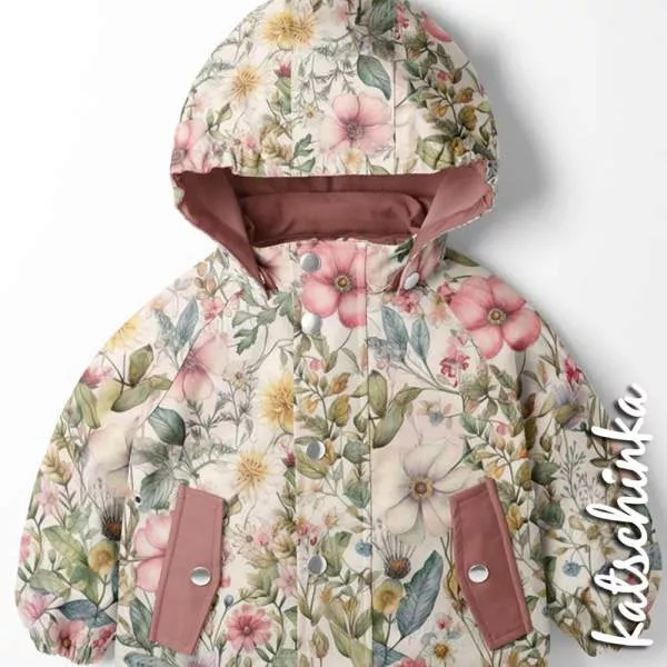 Kinder Softshell Stoff als Meterware – wasserabweisender Outdoorstoff mit flauschiger Innenseite