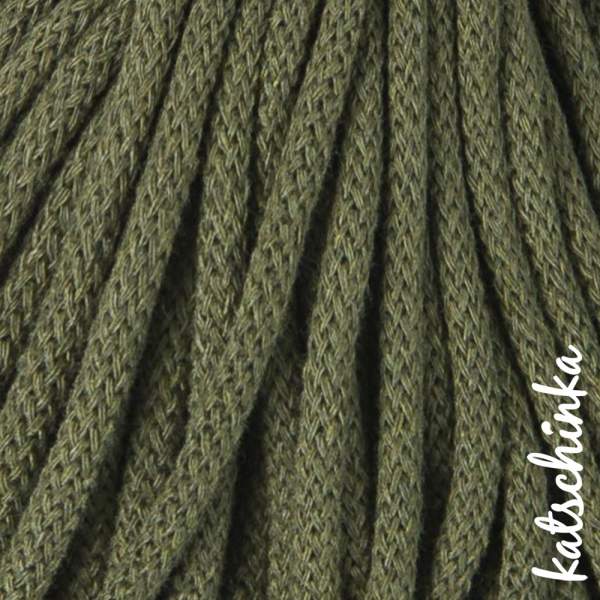 Strickschlauch avocado Kordel Häkelschlauch 5mm für Schriftzug oder Hoodie