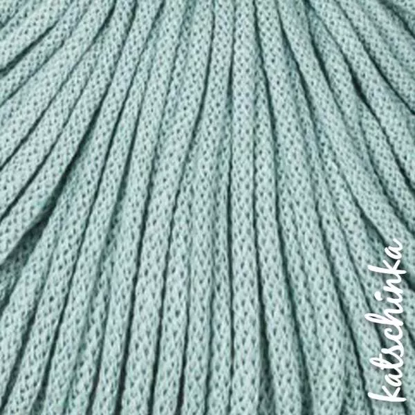 Strickschlauch duckegg-blue Kordel Häkelschlauch 5mm für Schriftzug oder Hoodie