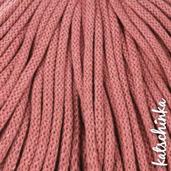 Strickschlauch peony Kordel Häkelschlauch 5mm für Schriftzug oder Hoodie