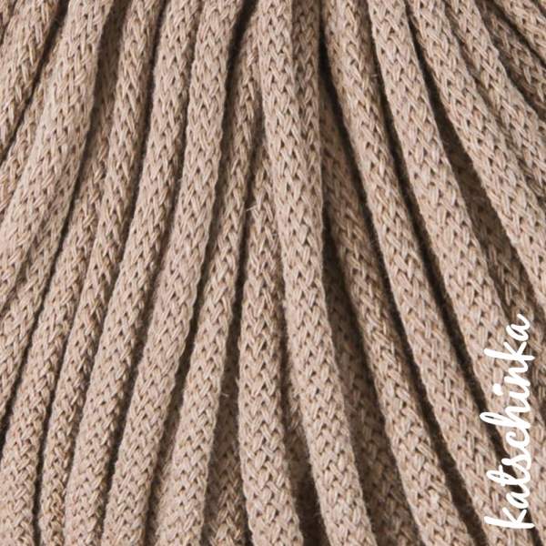 Strickschlauch sand Kordel Häkelschlauch 5mm für Schriftzug oder Hoodie