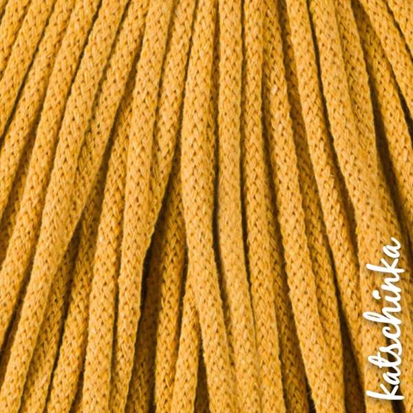 Strickschlauch mustard Kordel Häkelschlauch 5mm für Schriftzug oder Hoodie
